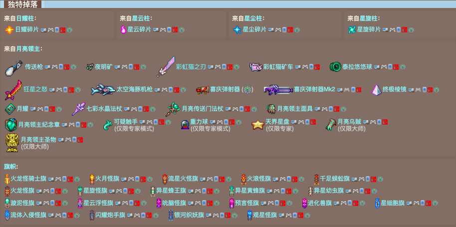 泰拉瑞亚原版百科泰拉瑞亚月亮事件这么召唤 泰拉瑞亚月球事件详细攻略配图