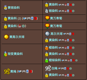 泰拉瑞亚原版百科泰拉瑞亚染缸怎么获得 泰拉瑞亚染缸合成表配图