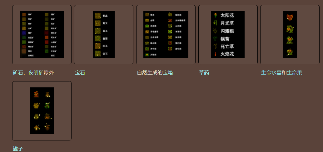 泰拉瑞亚原版百科泰拉瑞亚洞穴探险药水的作用和合成方式介绍配图