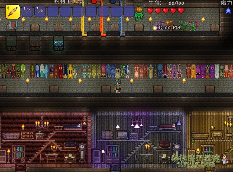 泰拉瑞亚原版百科泰拉瑞亚1.3.5全物品存档分享 小编亲测真实可用配图