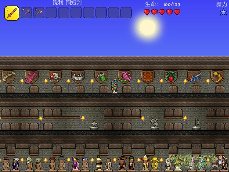 泰拉瑞亚原版百科泰拉瑞亚1.3.5全物品存档分享 小编亲测真实可用配图