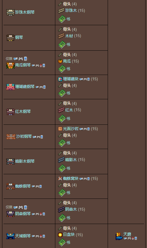 泰拉瑞亚原版百科泰拉瑞亚骨头怎么得有什么用 骨头攻略分享配图