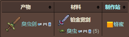 泰拉瑞亚原版百科泰拉瑞亚铂金宽剑和短剑有什么区别 铂金宽剑怎么获得配图