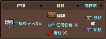 泰拉瑞亚原版百科泰拉瑞亚标牌直接显示写的字 标牌有什么用怎么做配图