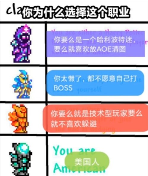 泰拉瑞亚原版百科泰拉瑞亚梗图，懂得都懂配图