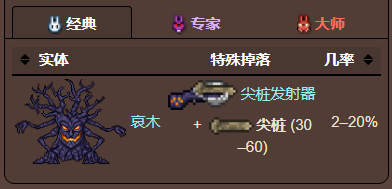 泰拉瑞亚原版百科泰拉瑞亚尖桩怎么获得  尖桩属性介绍配图