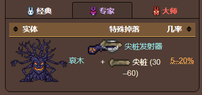 泰拉瑞亚原版百科泰拉瑞亚尖桩怎么获得  尖桩属性介绍配图